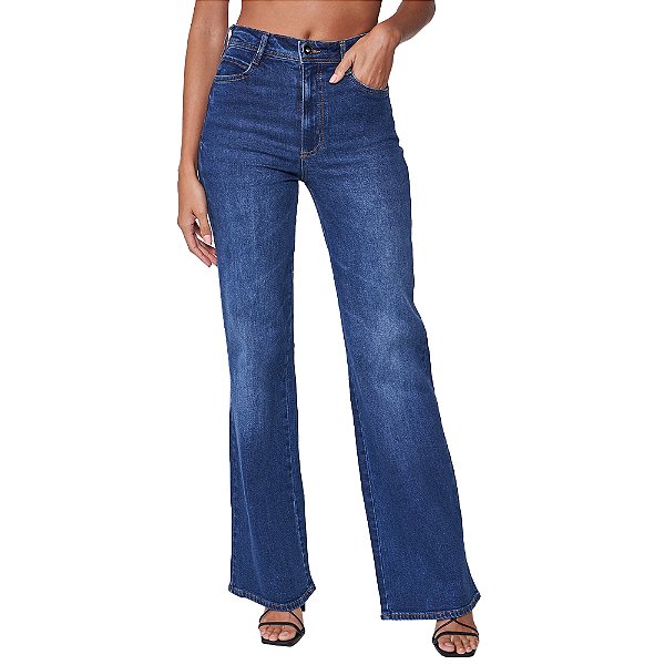 Calça Jeans Colcci Boot Cut Pr25 Azul Feminino
