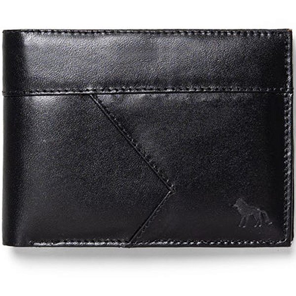 Carteira Couro Acostamento Lined Pr25 Preto Masculino