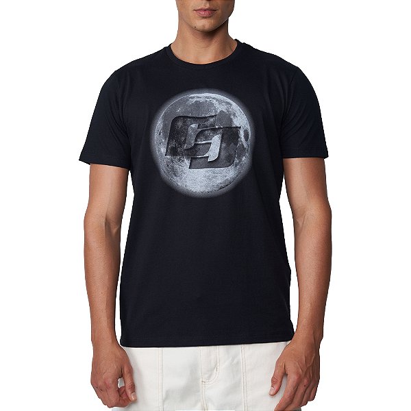 Camiseta Colcci Moon Ve25 Preto Masculino