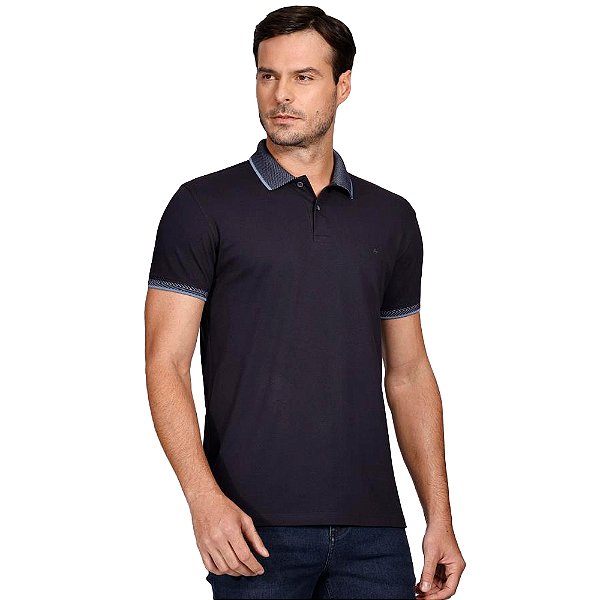 Camisa Polo Aramis Piquet Tech Ve25 Marinho Masculino