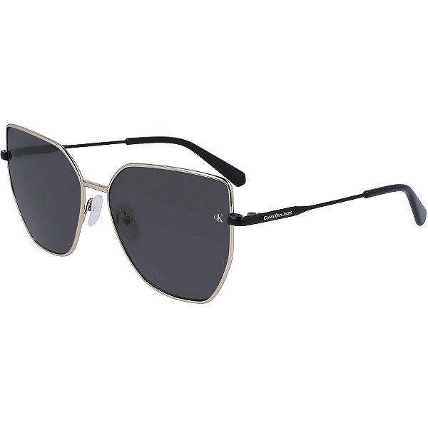 Óculos de Sol Calvin Klein Jeans 23202S 722 Dourado Feminino