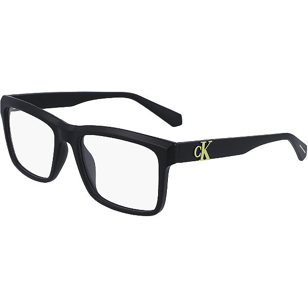 Armação Calvin Klein Jeans 23615 002 Preto Fosco Masculino