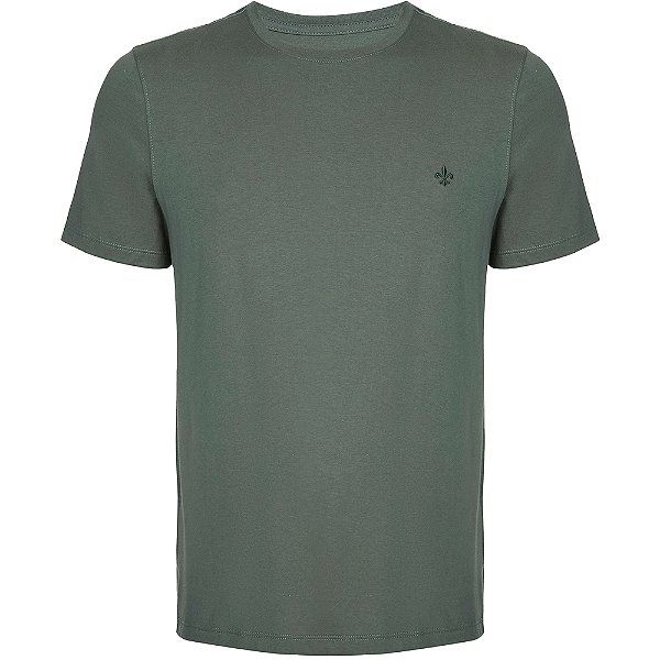 Camiseta Dudalina Essentials In24 Verde Masculino