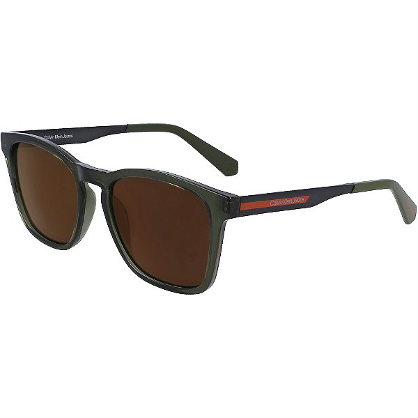 Óculos de Sol Calvin Klein Jeans 22642S 309 Verde Masculino