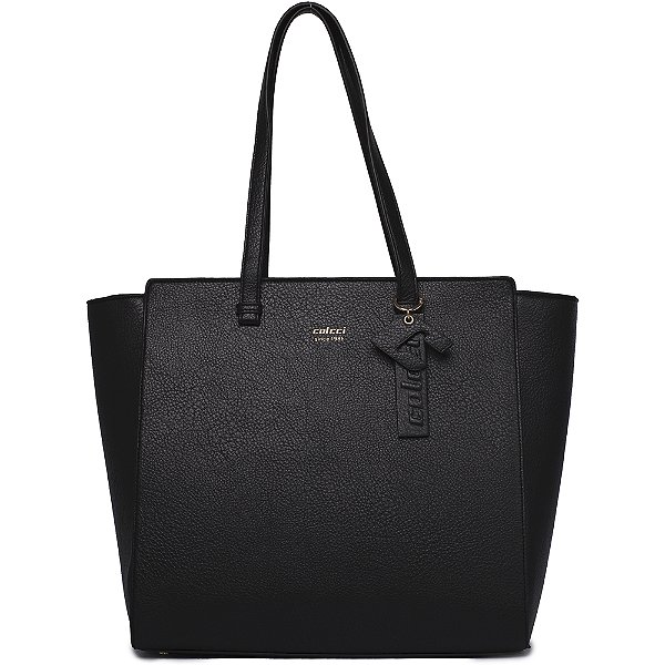 Bolsa Shopping Colcci Letter Ve25 Preto Feminino