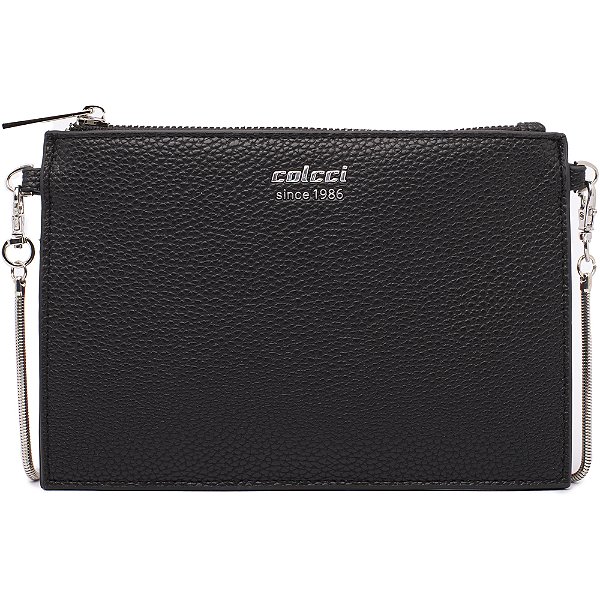 Bolsa Crossbody Colcci Letter Ve25 Preto Feminino