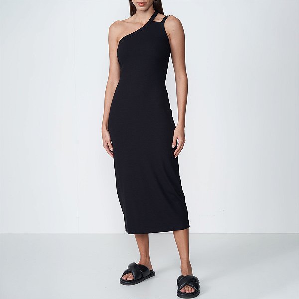 Vestido Colcci Ombro Ve25 Preto Feminino