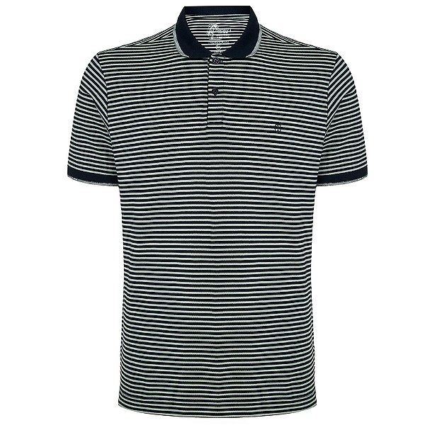 Camisa Polo Individual Piquet Tinto Ve25 Verde Masculino