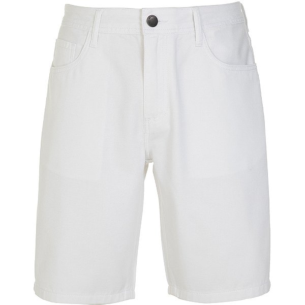 Bermuda Individual Sarja Concept Ve25 Branco Masculino