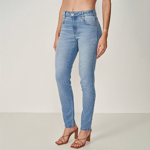 Calça Jeans Colcci Bia Ve25 Azul Claro Feminino