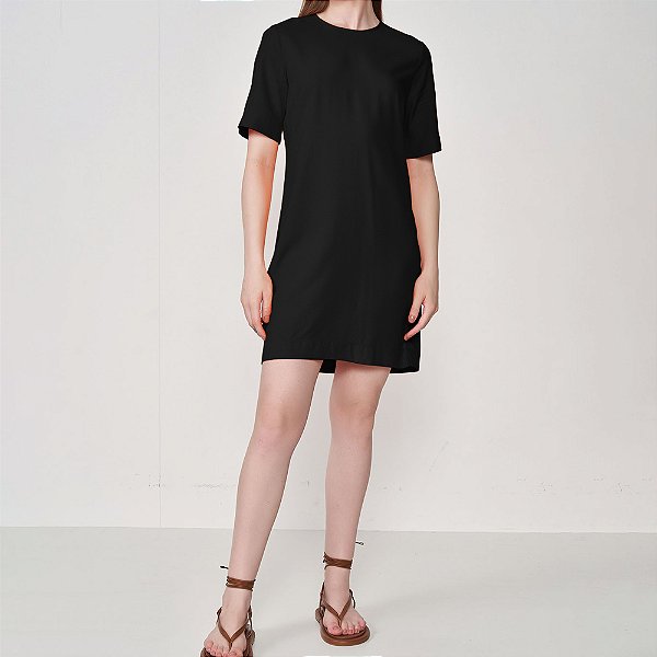 Vestido Colcci Comfort Pr25 Preto Feminino