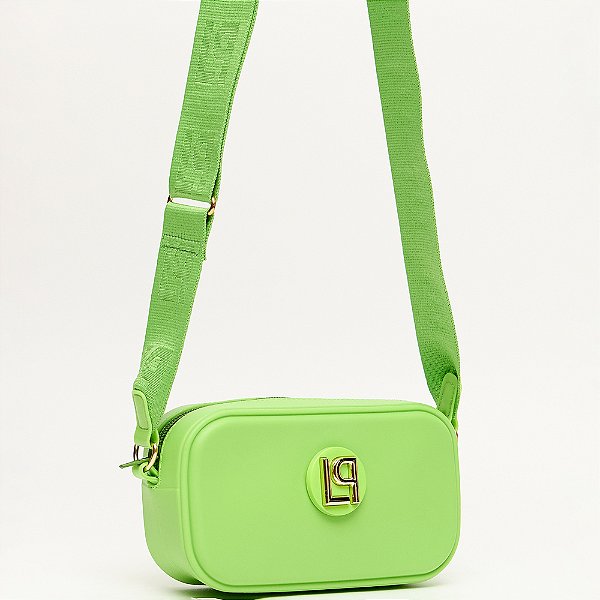Bolsa Crossbody Lança Perfume Camera Ve25 Verde Feminino