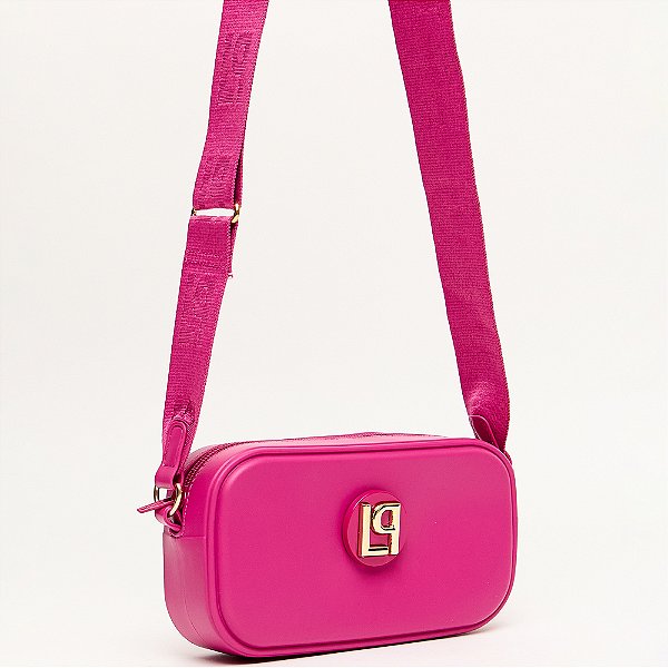 Bolsa Crossbody Lança Perfume Camera Ve25 Rosa Feminino