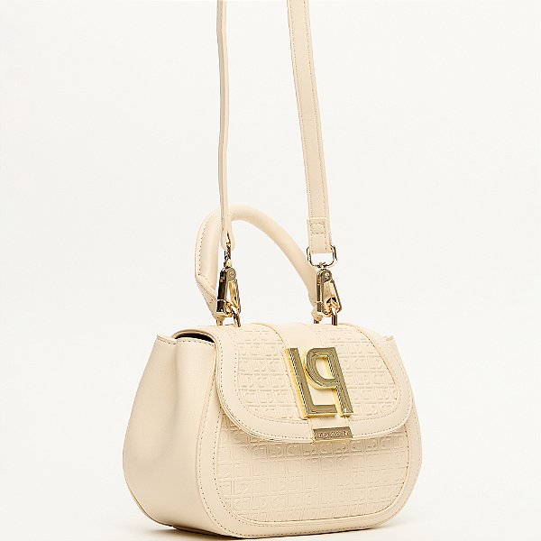Bolsa Tote Lança Perfume Frequencia Ve25 Bege Feminino