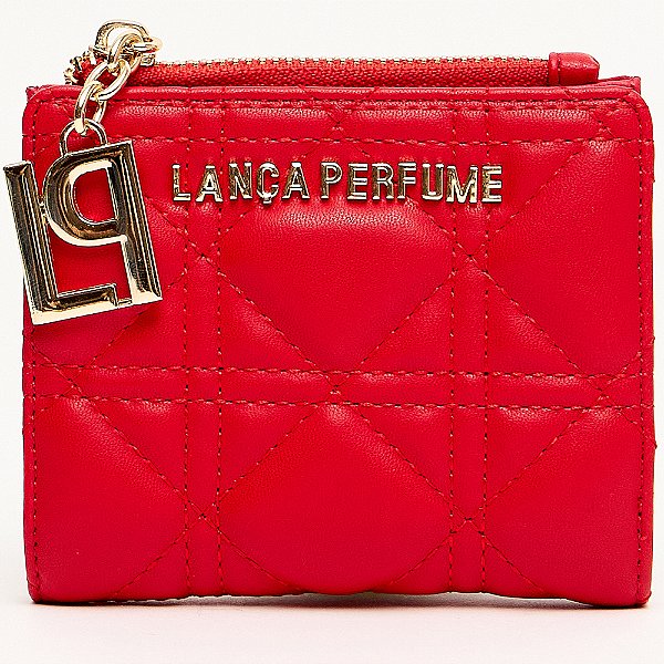 Carteira Lança Perfume Flap Matelasse Ve25 Vermelho Feminino