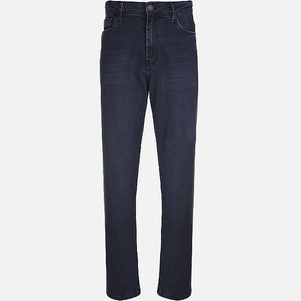 Calça John John Straight Cartagena Ve25 Azul Médio Masculino
