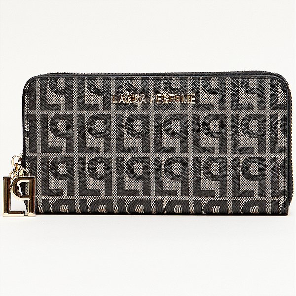 Carteira Lança Perfume Monograma Ve25 Preto Feminino
