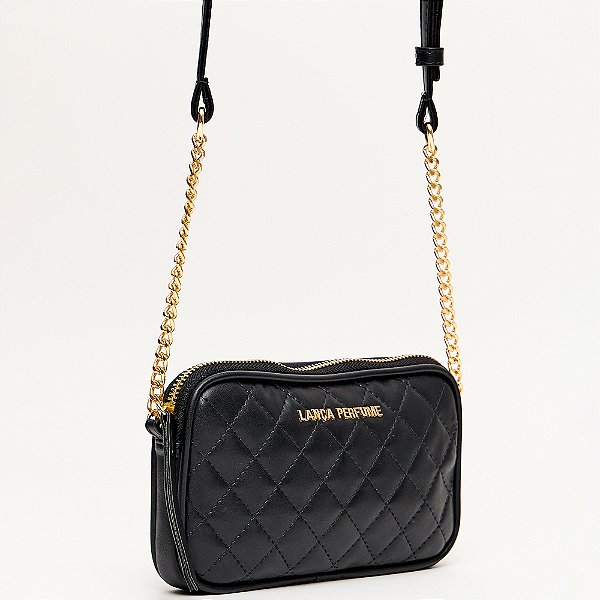 Bolsa Crossbody Lança Perfume Phone Case Ve25 Preto Feminino