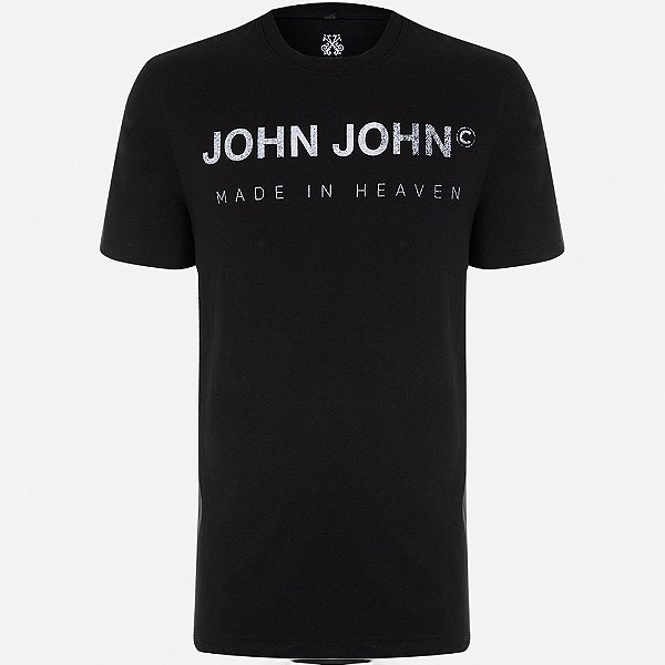 Camiseta John John Rg Special Brand Ve25 Preto Masculino