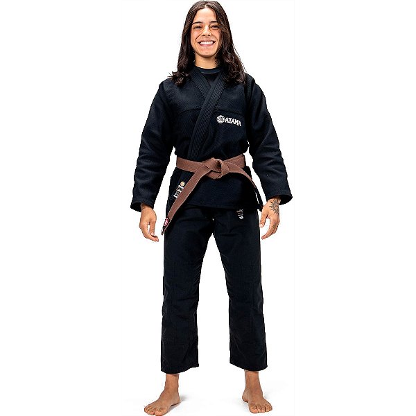 Kimono Jiu Jitsu Atama Infinity Collab 2 Preto Feminino
