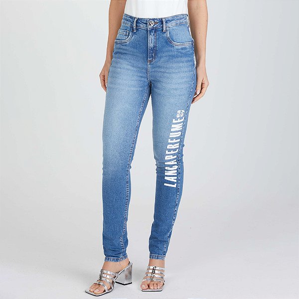 Calça Easy Lança Perfume Push Up SH Ve25 Azul Feminino