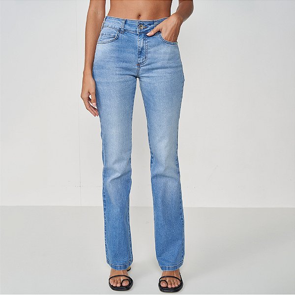 Calça Jeans Colcci Bia Pr25 Azul Claro Feminino