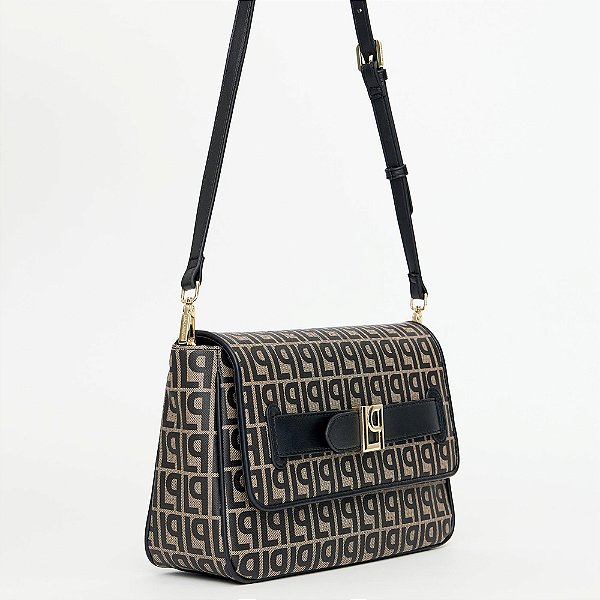 Bolsa Shoulder Lança Perfume Monograma Ou25 Preto Feminino