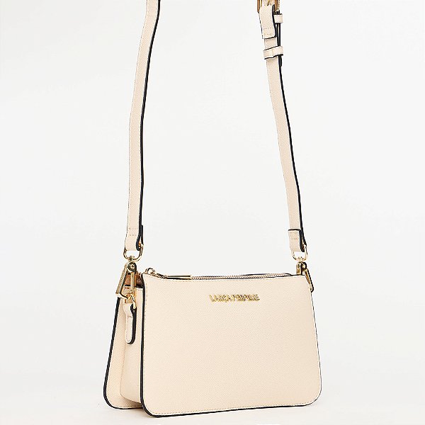 Bolsa Crossbody Lança Perfume Monogram Ou25 Bege Feminino