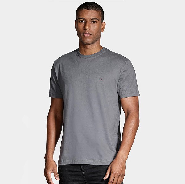 Camiseta Aramis Basic Ou25 Cinza Masculino