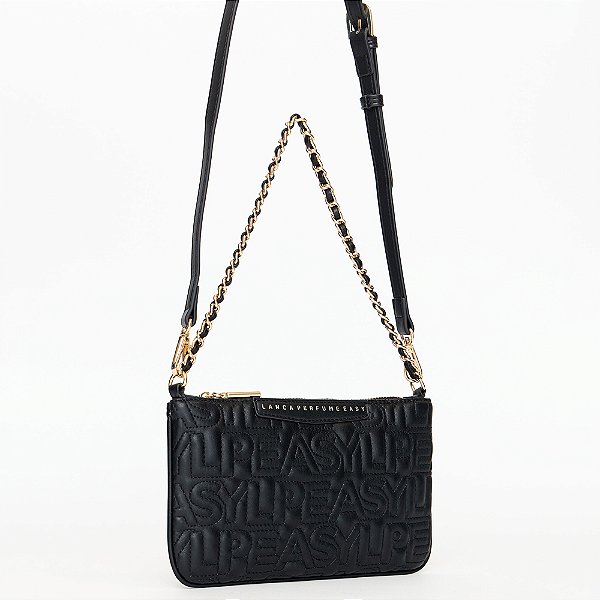 Bolsa Crossbody Easy Lança Perfume Ou25b Preto Feminino