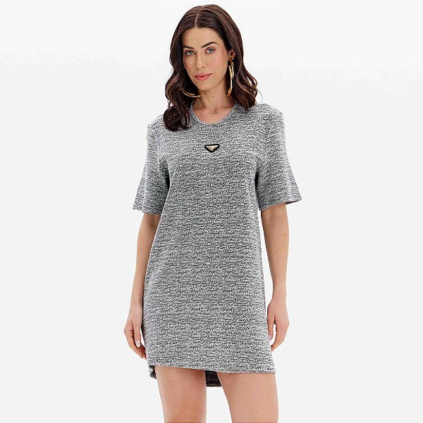Vestido Curto Lança Perfume Ou25 Preto Feminino