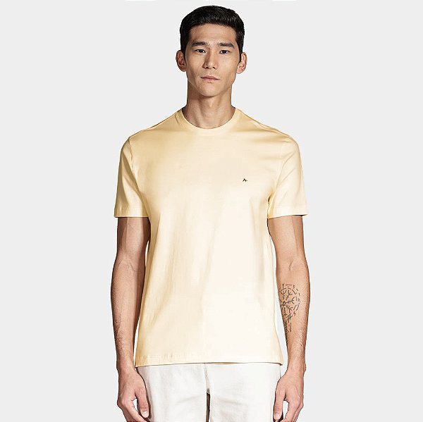 Camiseta Aramis Basic Ou25 Amarelo Masculino