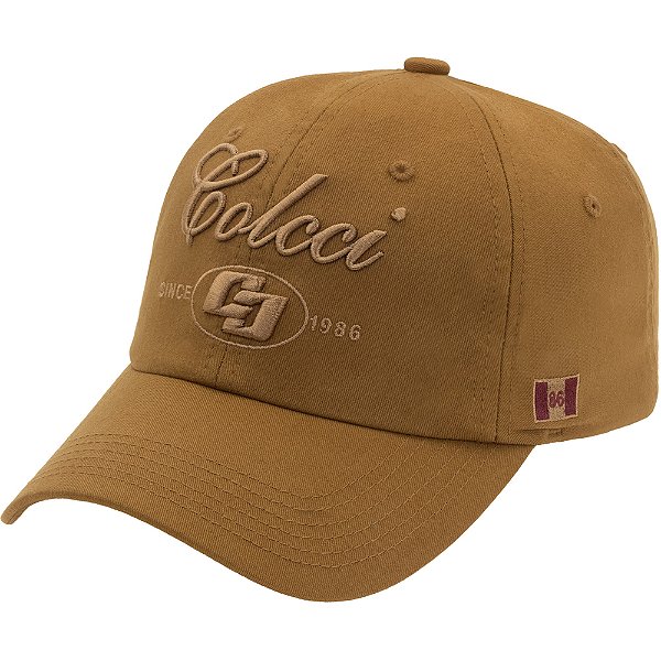 Boné Colcci Bordado Frontal Dora Flag Ou25 Marrom Masculino