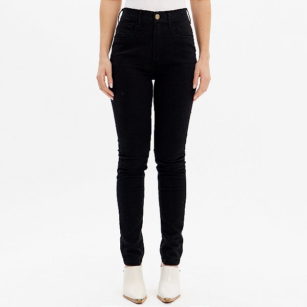 Calça Lança Perfume Héstia Skinny Sh Ou25 Preto Feminino