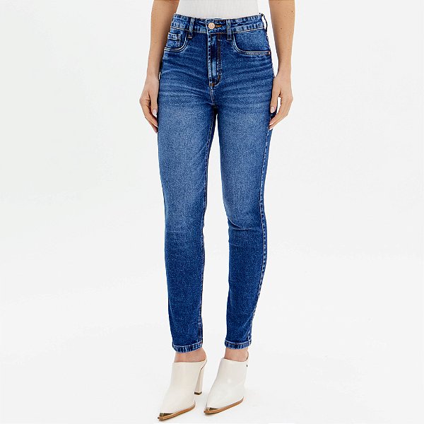 Calça Jeans Lança Perfume Vesta Skinny A Ou25a Azul Feminino