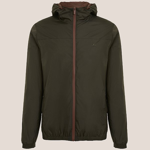 Jaqueta Dudalina Corta Vento Ou25 Verde Masculino