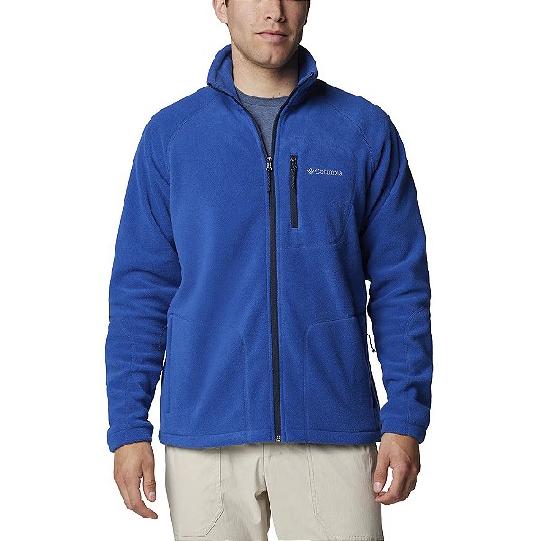 Jaqueta Columbia Fast Trek II Fz Fleece Azul Masculino