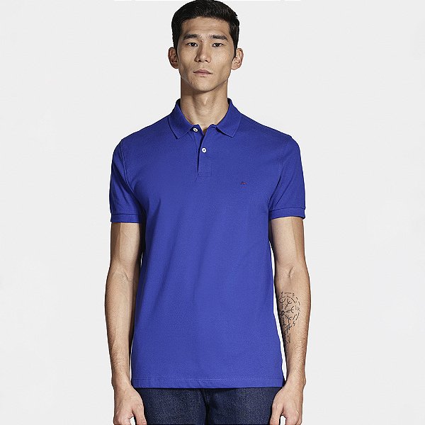 Camisa Polo Aramis Basic Piquet Ou25 Azul Royal Masculino