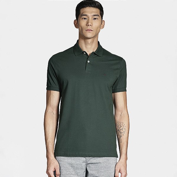 Camisa Polo Aramis Basic Piquet Ou25 Verde Masculino