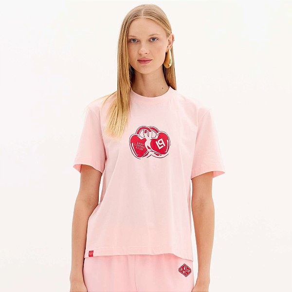 Camiseta Easy Lança Perfume Classic In25 Rosa Feminino