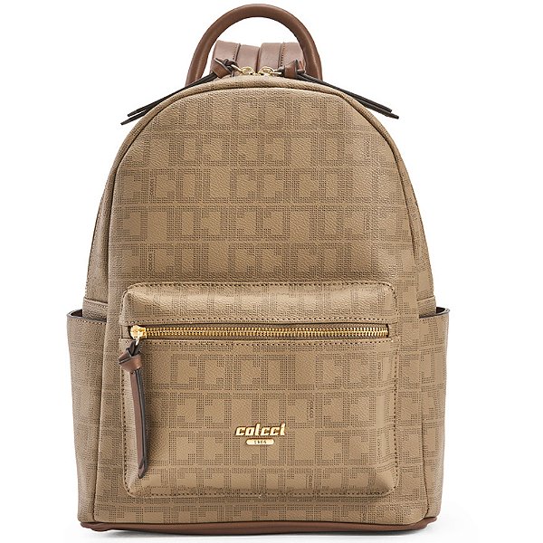 Mochila Colcci Logomania In25 Marrom Feminino