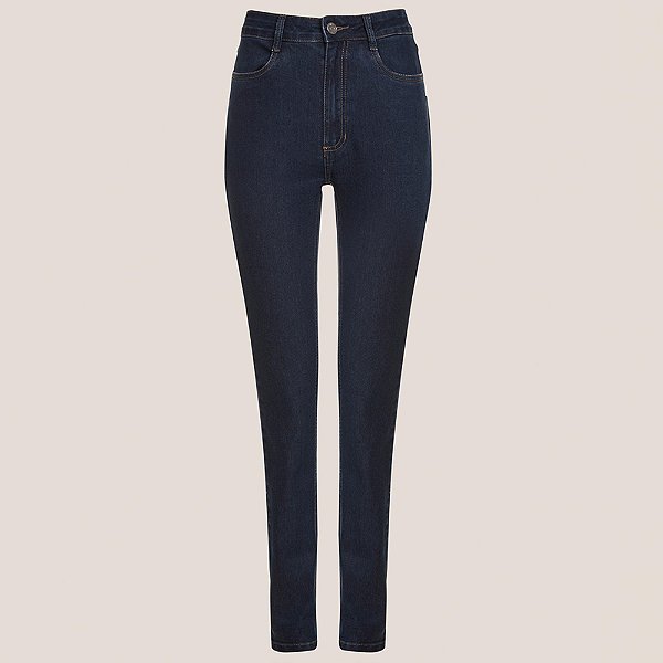 Calça Jeans Dudalina Skinny In25 Azul Feminino
