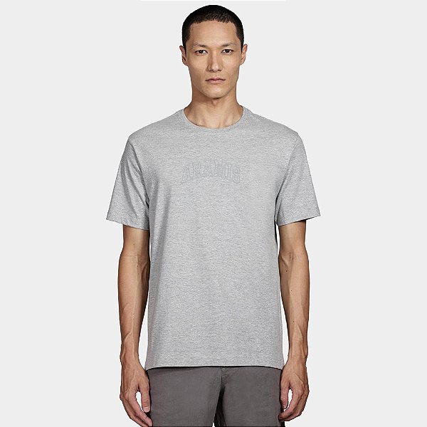 Camiseta Aramis Outline In25 Cinza Mescla Masculino