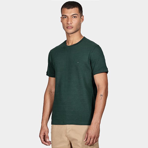 Camiseta Aramis New Suedine In25 Verde Masculino