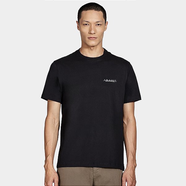 Camiseta Aramis Duplo In25 Preto Masculino