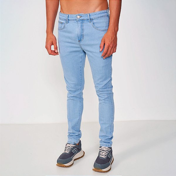 Calça Jeans Colcci Super Skinny In25 Azul Masculino