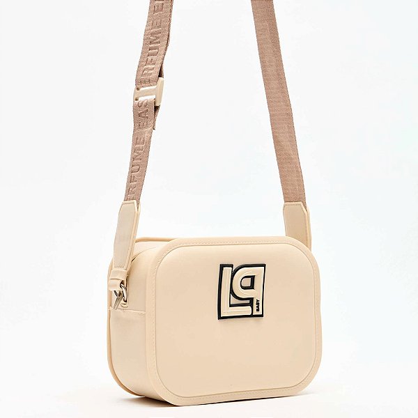 Bolsa Crossbody Easy Lança Perfume Alça In25 Bege Feminino