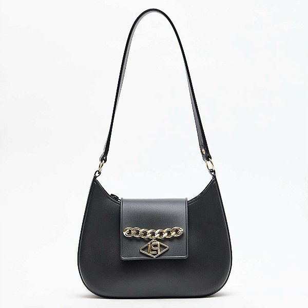 Bolsa Shoulder Easy Lança Perfume Chain In25 Preto Feminino