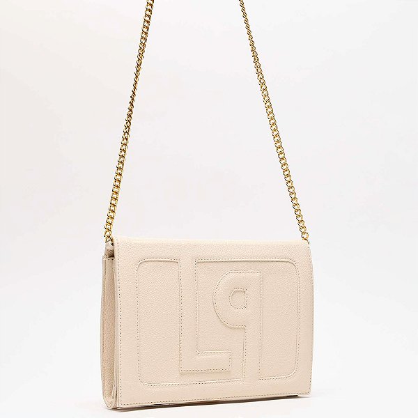 Bolsa Crossbody Lança Perfume Bordado In25 Bege Feminino
