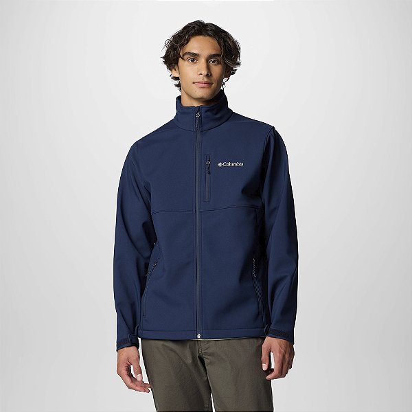 Jaqueta Columbia Ascender Softshell Marinho Masculino
